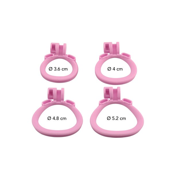 Hidden Desire Penis Prison Peniskäfig Regular Pink 10 cm