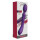 She.E.O. Baguette de Massage Vibrante Double Face Violette 24 cm Ø 4,3 cm