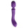 She.E.O. Baguette de Massage Vibrante Double Face Violette 24 cm Ø 4,3 cm