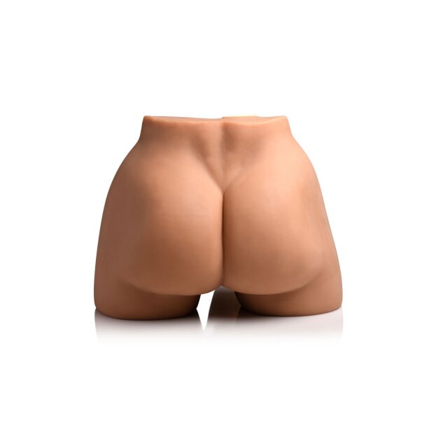 XR Brands JOCK Masturbateur masculin à compression automatique avec vibration Beige 8,2 kg