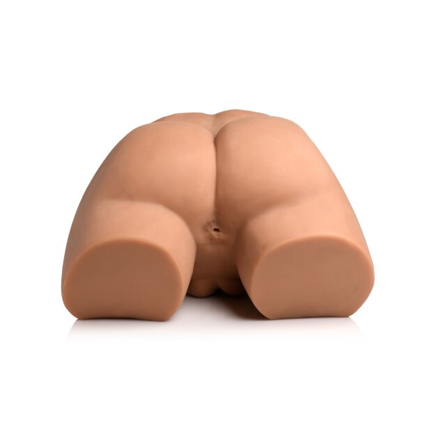 XR Brands JOCK Masturbateur masculin à compression automatique avec vibration Beige 8,2 kg