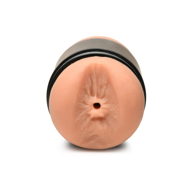 XR Brands Double Shot Mini Ass und Vagina Masturbator Beige