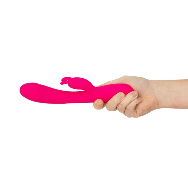 Easytoys Heating Rabbit Vibrator Pink 24.5 cm