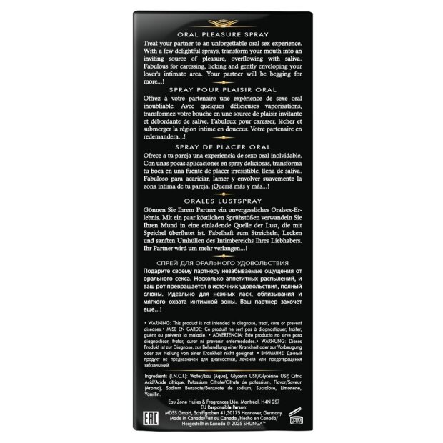 Shunga spray buccal aux fruits exotiques