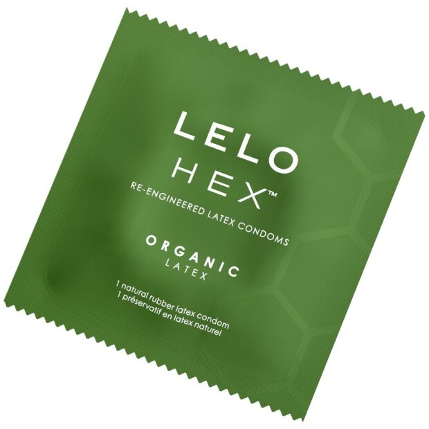 LELO Hex Organic Condom Box 3 Unités