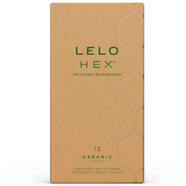 LELO Hex Organic Condom Box 12 Stück