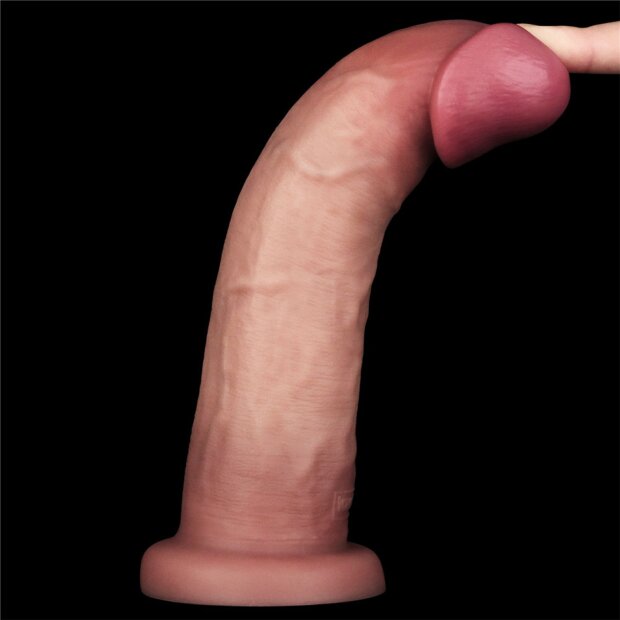 Love Toy Dildo mit Vibration und Fernbedienung 23 cm