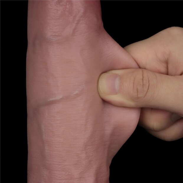 Love Toy Dildo mit Vibration und Fernbedienung 23 cm