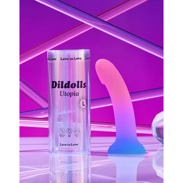 Love to Love Gode en silicone liquide 19,5 cm