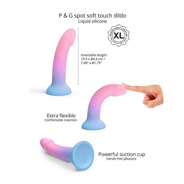 Love to Love Gode en silicone liquide 21 cm