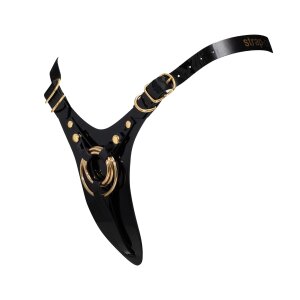 Strap-On-Me Harnais en similicuir Fabulous Noir Or Taille...