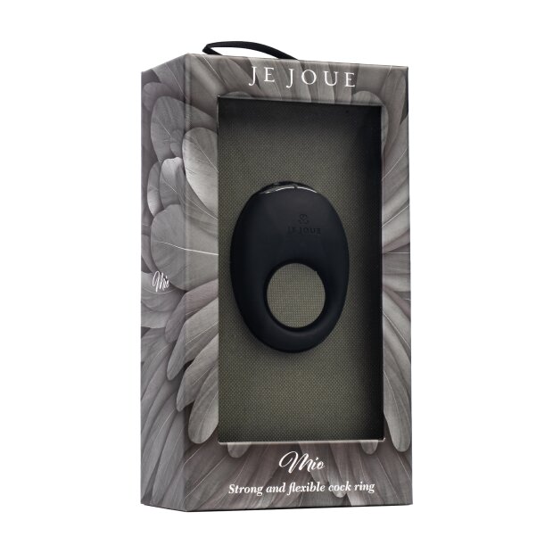 Je Joue Mio Flexible Cock Ring Vibrator Noir