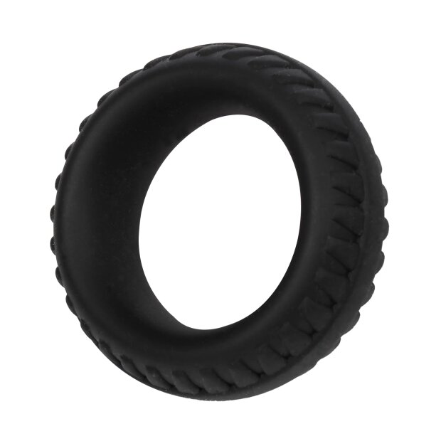 Rimba Silicone Penis Ring Black Ø 2.5 cm