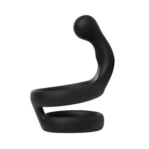 Rimba Cockring aus Silikon Schwarz Ø 5 cm