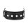 Rimba Leather Neck Restraint with Double D-Ring Black