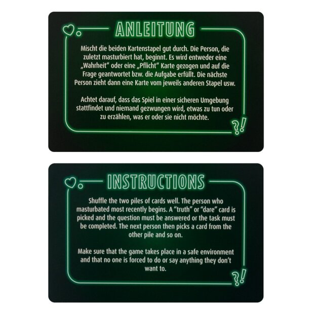 Orion Erotik Kartenspiel