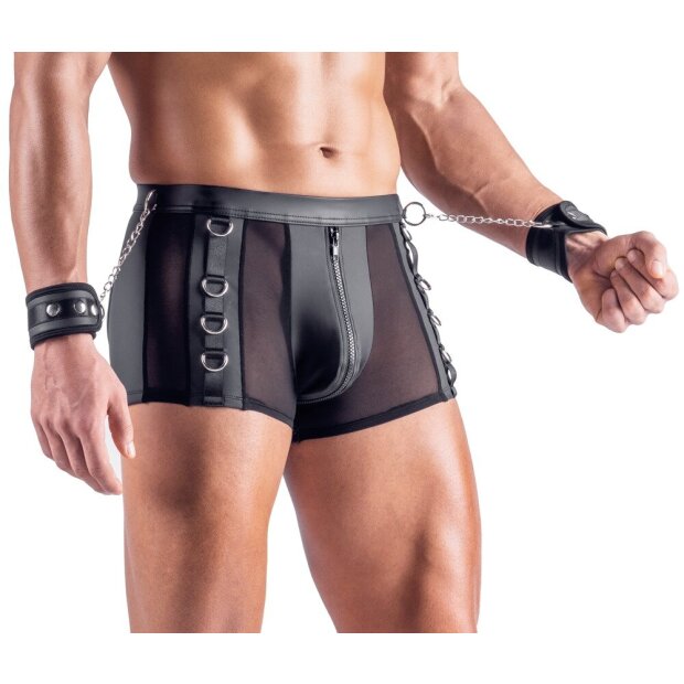 Svenjoyment Pants with Soft Handcuffs Black M