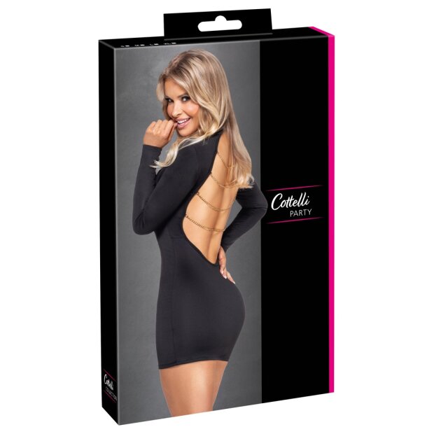 Cottelli Collection Eng anliegendes Minikleid Schwarz L