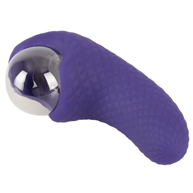 beau coeur Vibromasseur réversible Violet