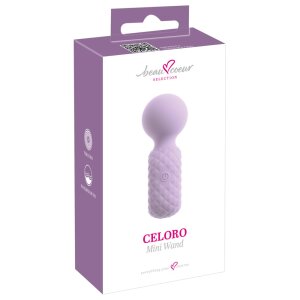 beau coeur Mini massage wand with 10 vibration modes Purple