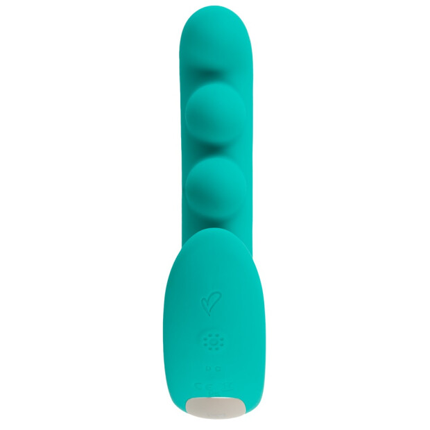 beau coeur Beautiful rabbit vibrator in a unique ball design with 10 vibration modes