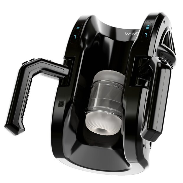 You2Toys Leistungsstarker Masturbator 28 cm Schwarz