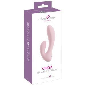 beau coeur Mini vibrator with 10 vibration modes Purple