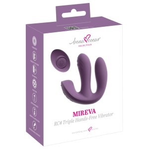 beau coeur Triple vibrator with 3 functions and remote...