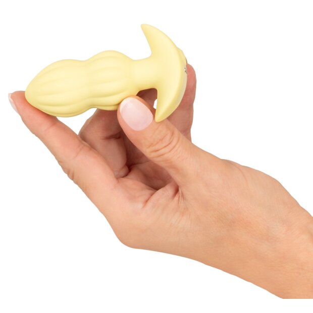 You2Toys Analplug mit Vibration Max. Ø 2,8 cm Gelb