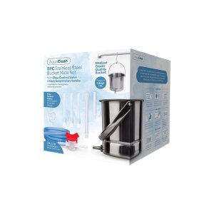 CleanScene Aquaclean Stainless Bucket Mate Set