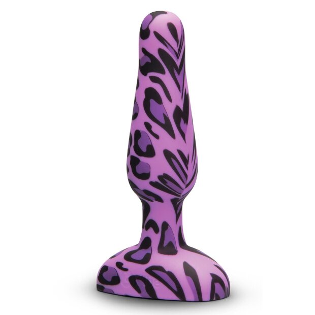 b-Vibe Novice Leopard Plug anal vibrant