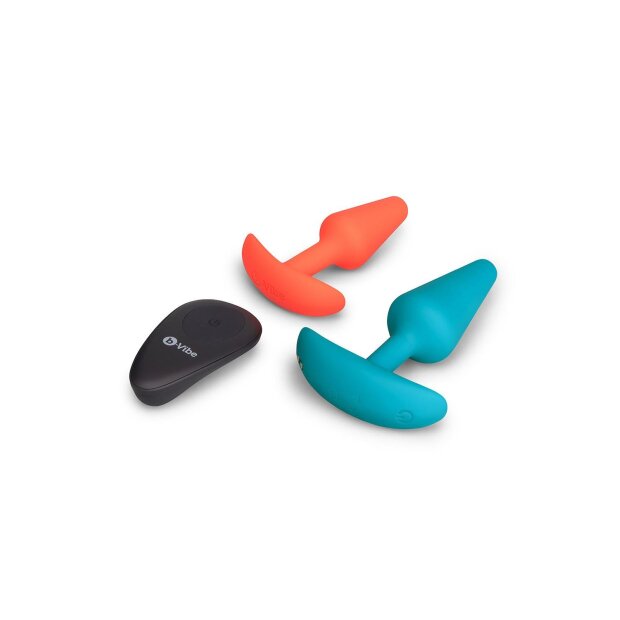 B-Vibe Ensemble de plugs anaux  avec télécommande