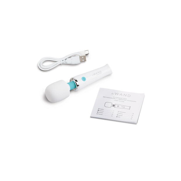 Le Wand Rechargeable Pocket Sized Massager White