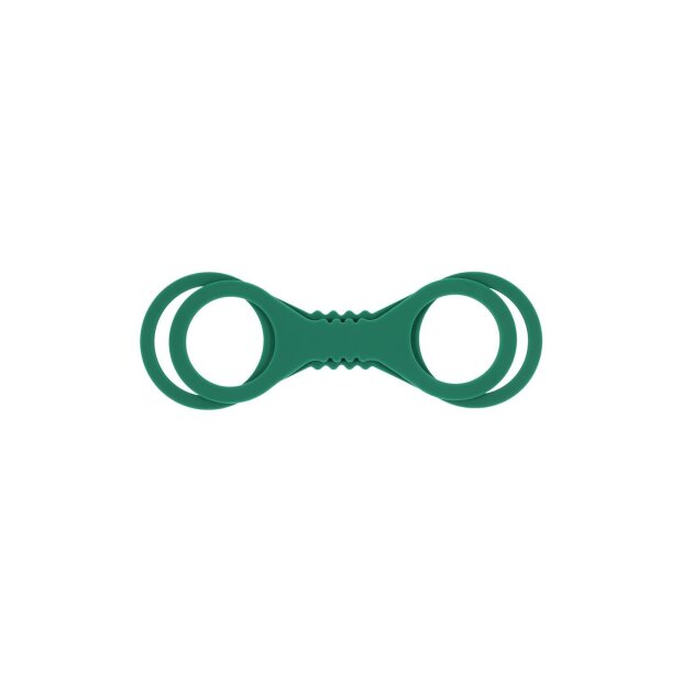 Sportsheets Indica Silicone Handcuffs Small Green