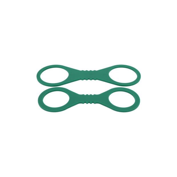 Sportsheets Indica Silicone Handcuffs Large Green