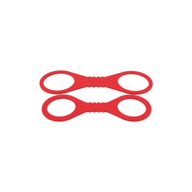 Sportsheets Amor Menottes en silicone Small Rouge