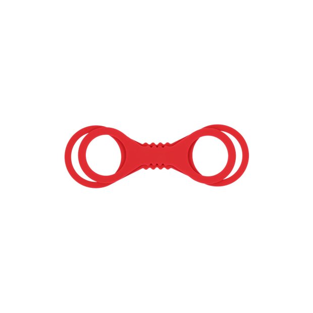 Sportsheets Amor Menottes en silicone Small Rouge