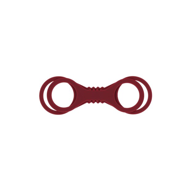 Sportsheets Silicone Cuffs Small Red