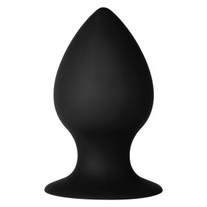 Forto F-98 Cone Anal Plug Small Black Ø 4.1 cm