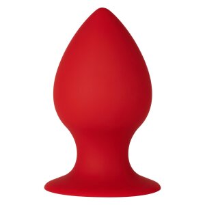 Forto F-98 Cone Anal Plug Small Red Ø 4.1 cm