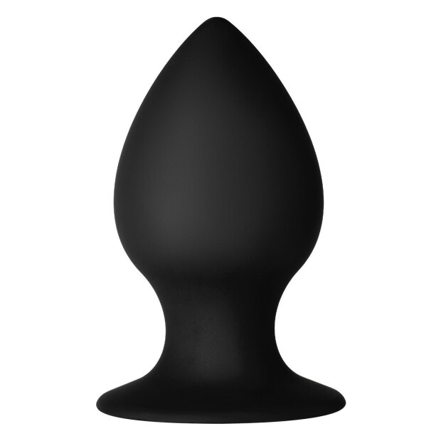 Forto F-98R Rattler Cone Plug Anal Large Noir Ø 6,1 cm