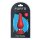 Forto F-21 Tear Drop Analplug Small Rot Ø 2,8 cm