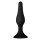 Forto F-11 Lungo Analplug Small Schwarz Ø 2,8 cm