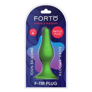 Forto F-11R Rattler Lungo Analplug Medium Grün...