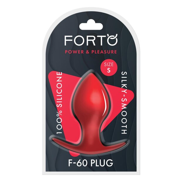 Forto F-60 Spade Plug Small Red Ø 4.1 cm