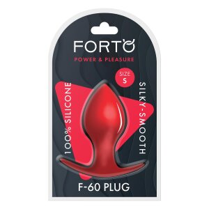 Forto F-60 Spade Plug Small Red Ø 4.1 cm