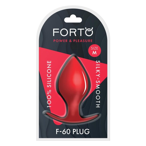 Forto F-60 Spade Plug Medium Rot Ø 5,1 cm