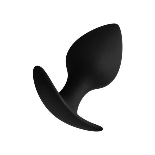 Forto F-63 Rattler Spade Anal Plug Small Black Ø 4.1 cm