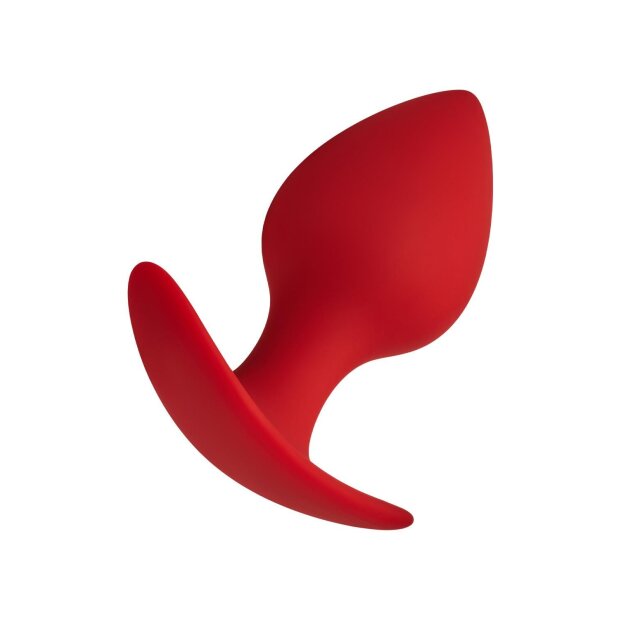 Forto F-63 Rattler Spade Anal Plug Small Red Ø 4.1 cm