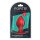 Forto F-63 Rattler Spade Anal Plug Small Red Ø 4.1 cm